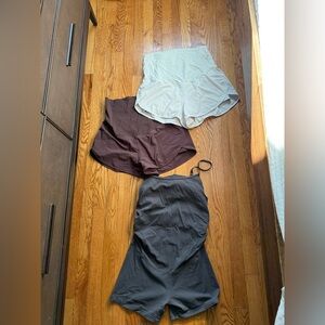 CRZ YOGA MATERNITY Women's Athletic Shorts and athletic romper